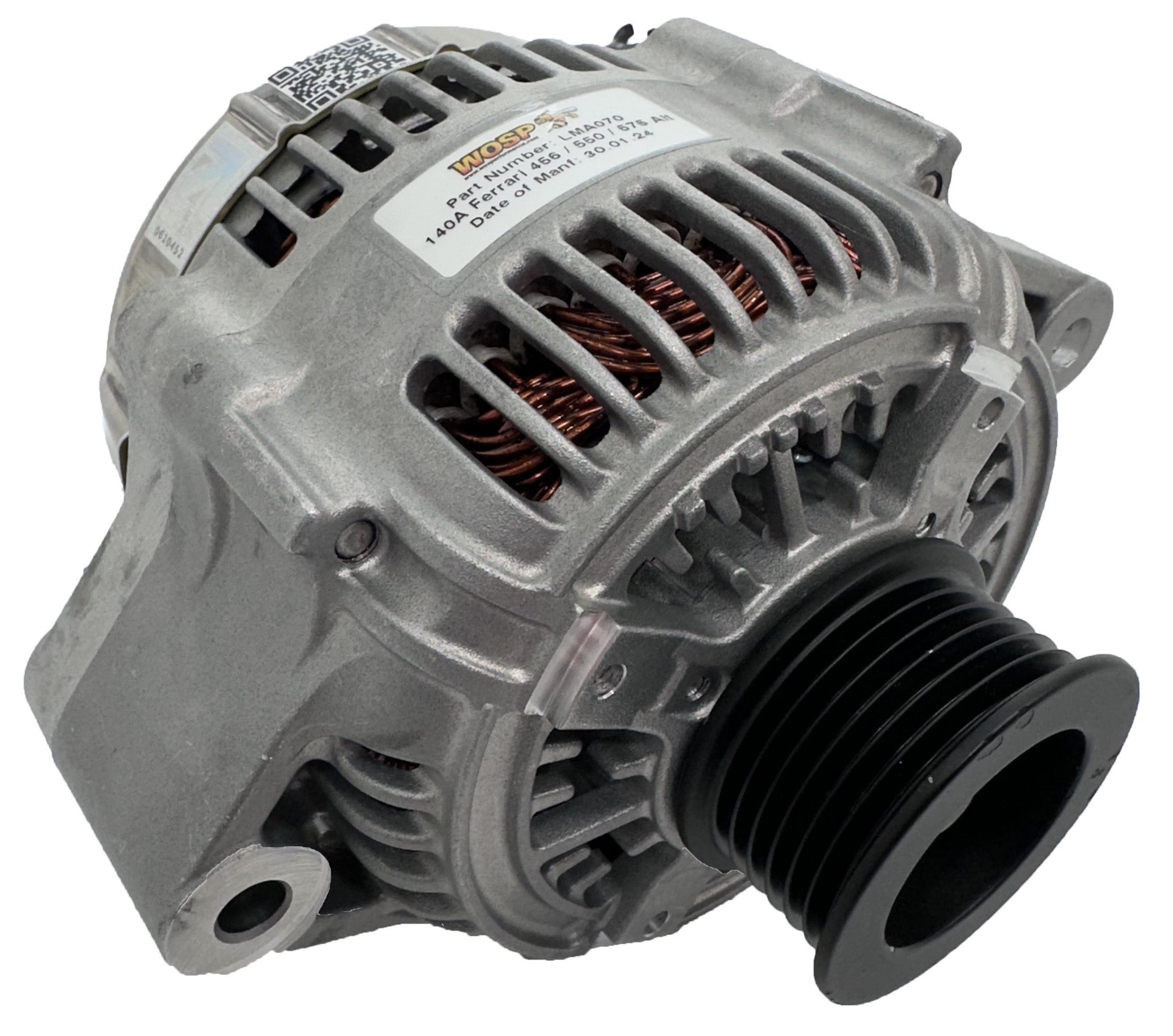 WOSPerformance Ferrari 456 / 550 / 575 140A Alternator