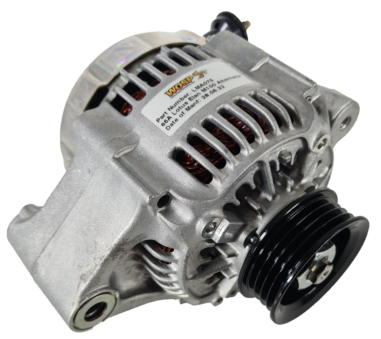 WOSPerformance Lotus Elan M100 65A Alternator