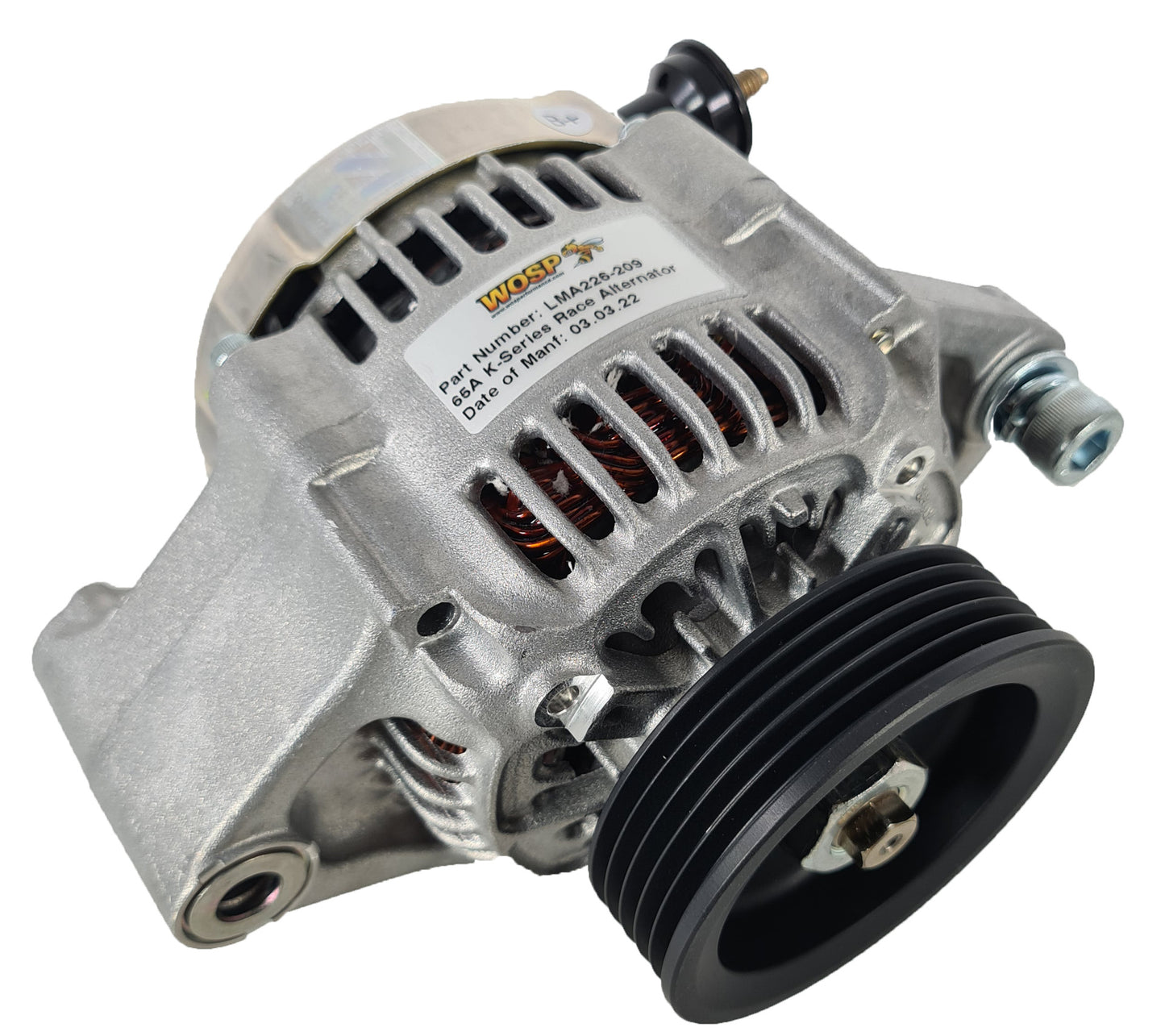 WOSPerformance Lotus / Rover K-Series 65A Alternator