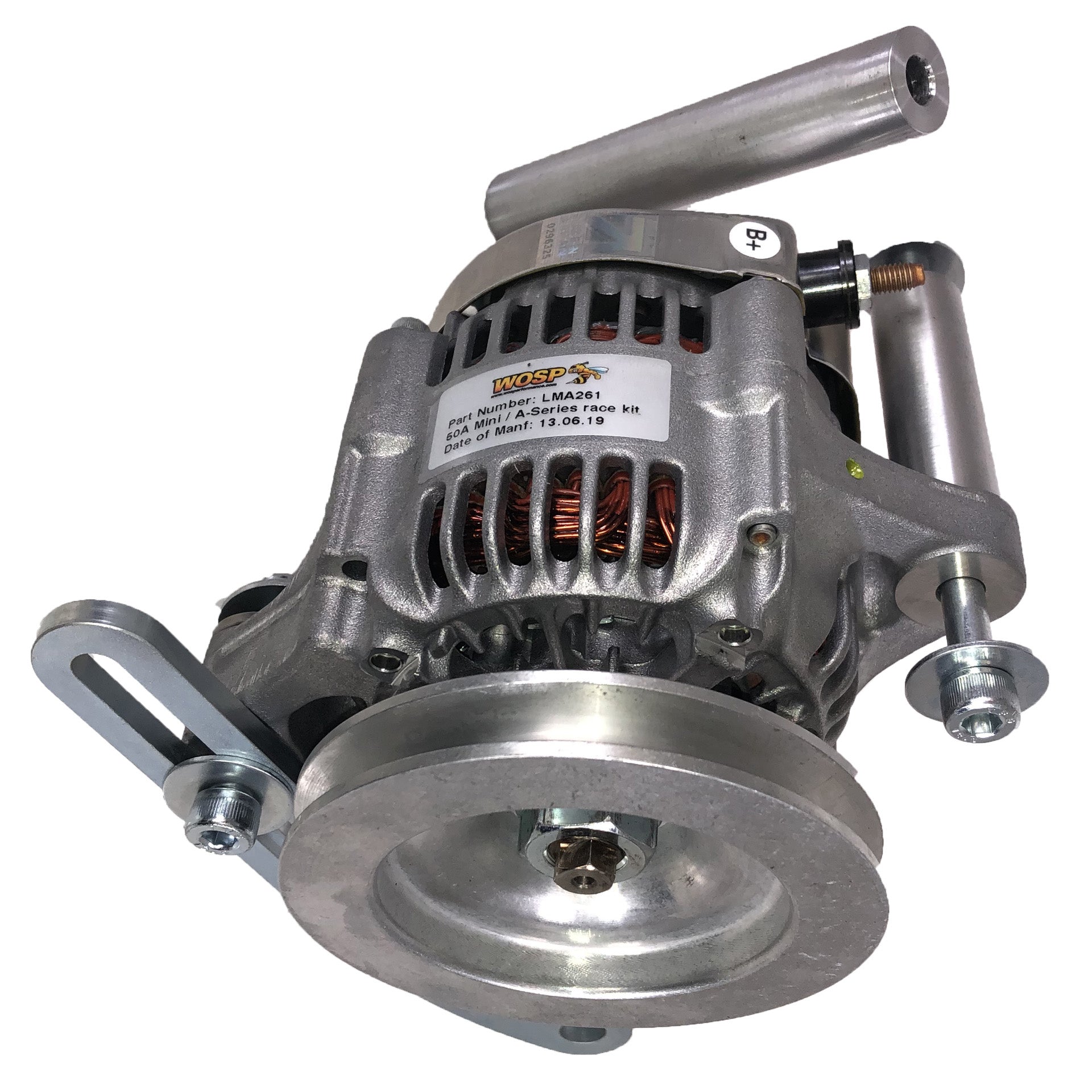 WOSPerformance Mini A-Series 50A Alternator