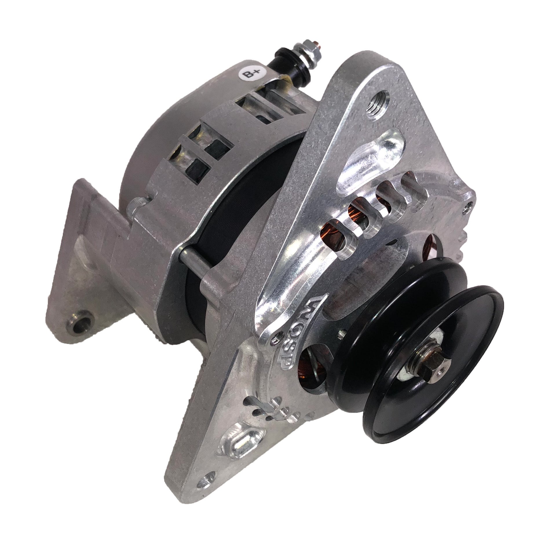 WOSPerformance Lucas RH mount 90A Race Alternator