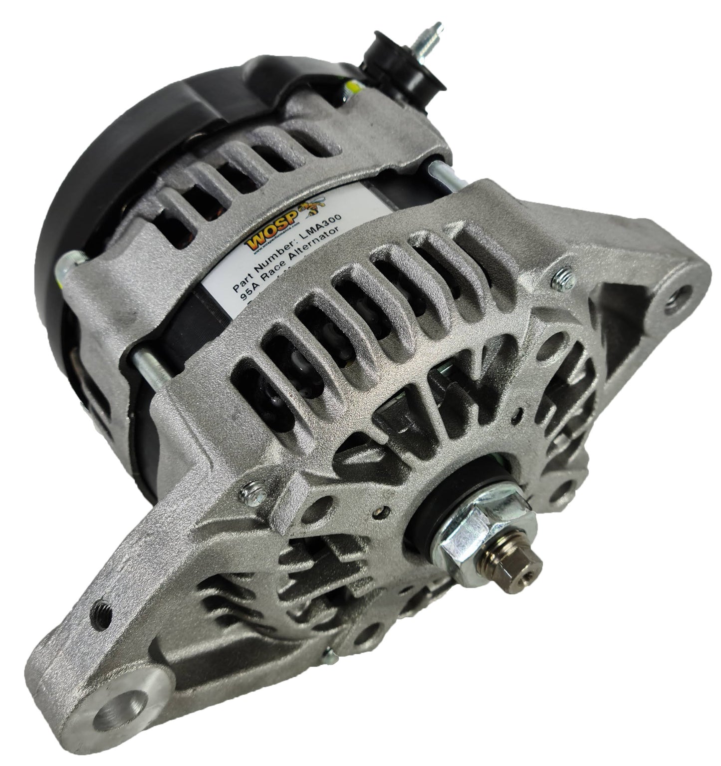 WOSPerformance 95A (180°) Universal 2-lug Race Alternator