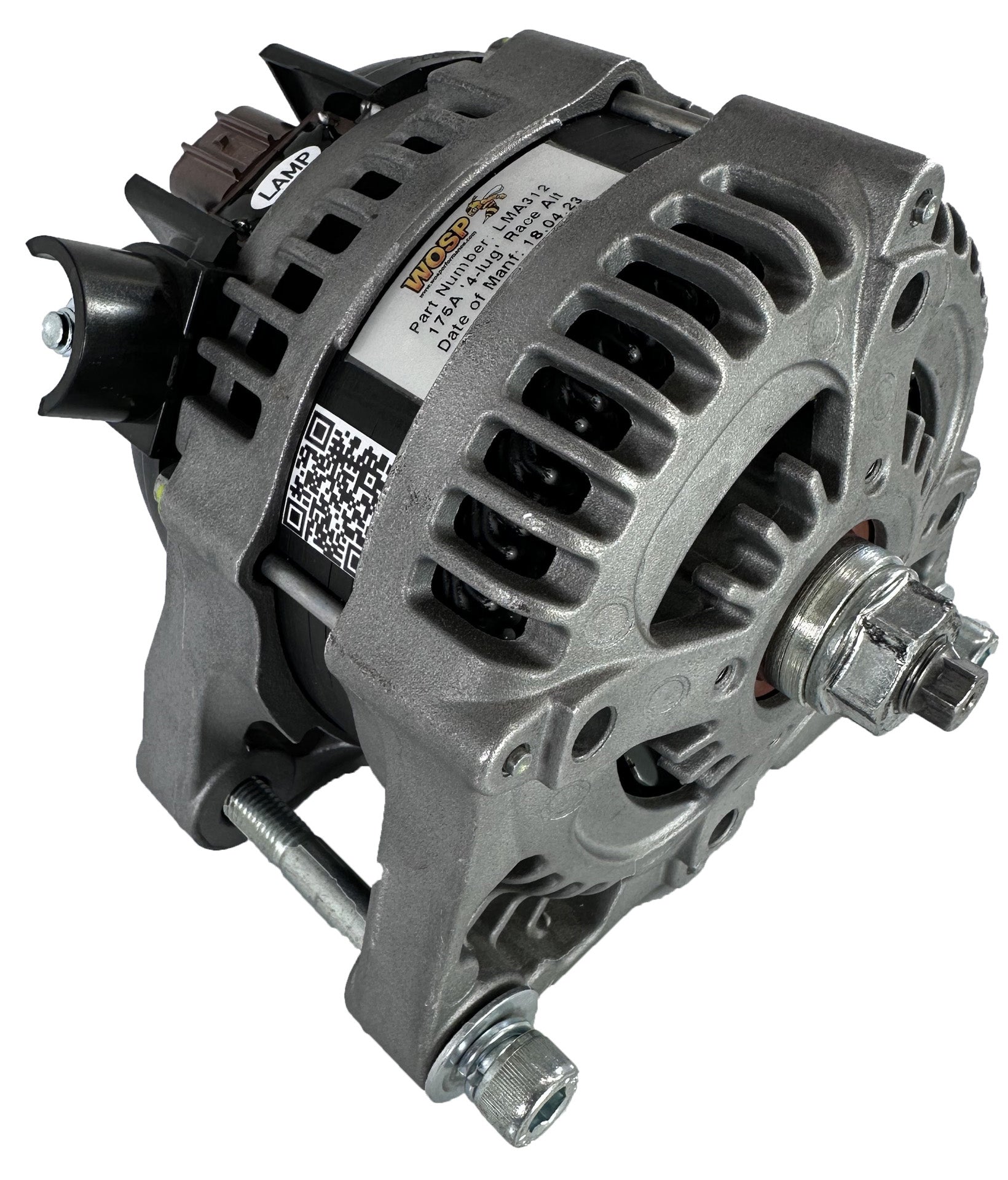 WOSPerformance 320A (4-lug) Universal Race Alternator (Type 1)