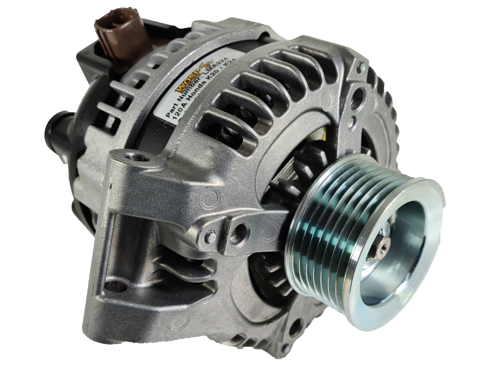 WOSPerformance Honda Accord / Civic / CR-V / K20 / K24 320A Self Exciting Alternator