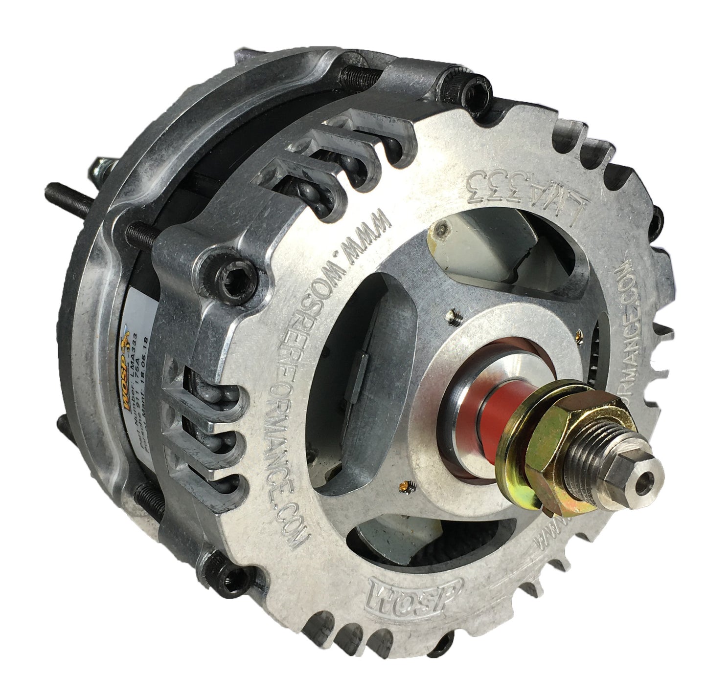 WOSPerformance Porsche 911 120A Alternator (Early 'thick' fan housing)