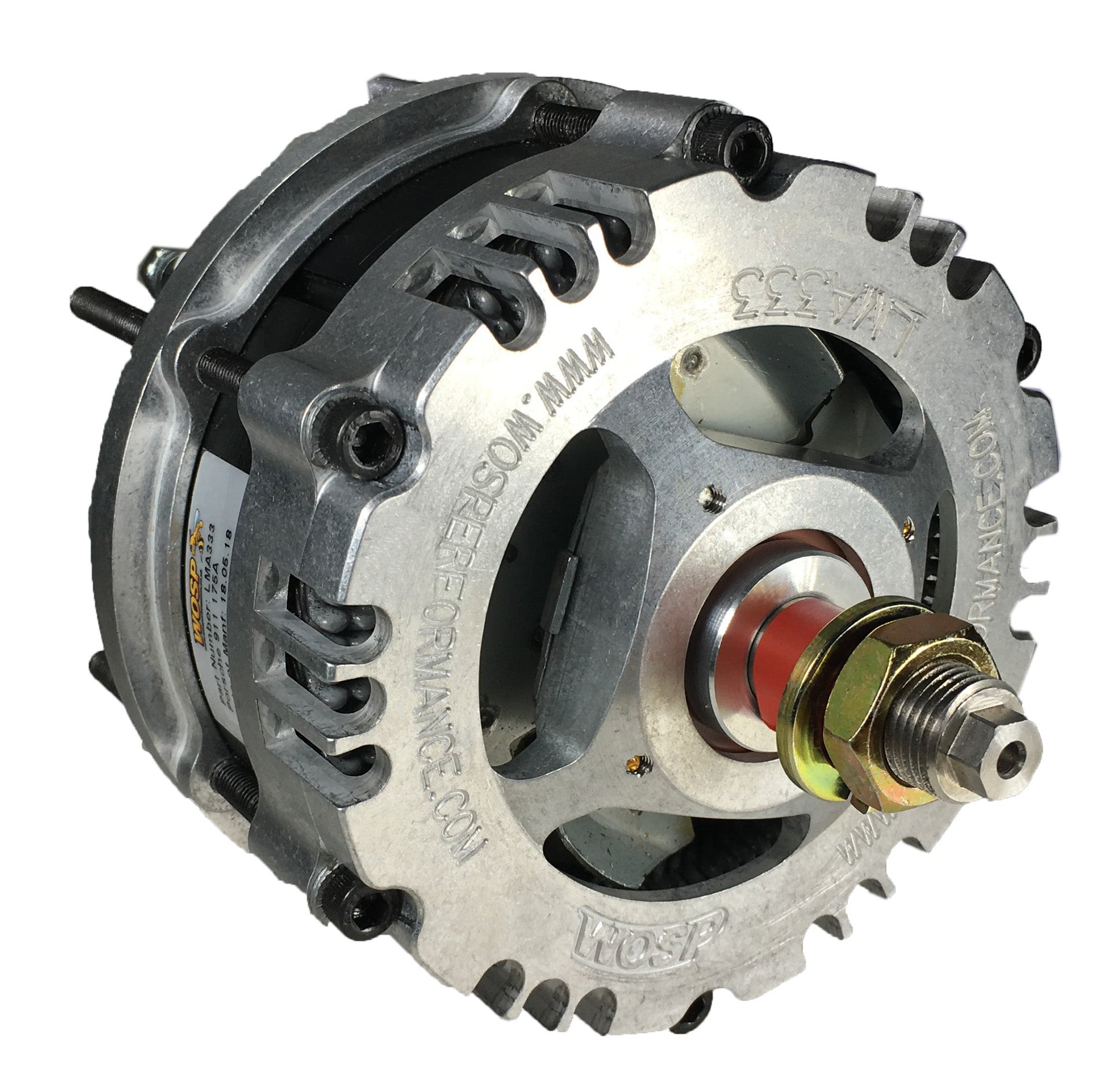 WOSPerformance Porsche 911 175A Alternator (Early 'thick' fan housing)