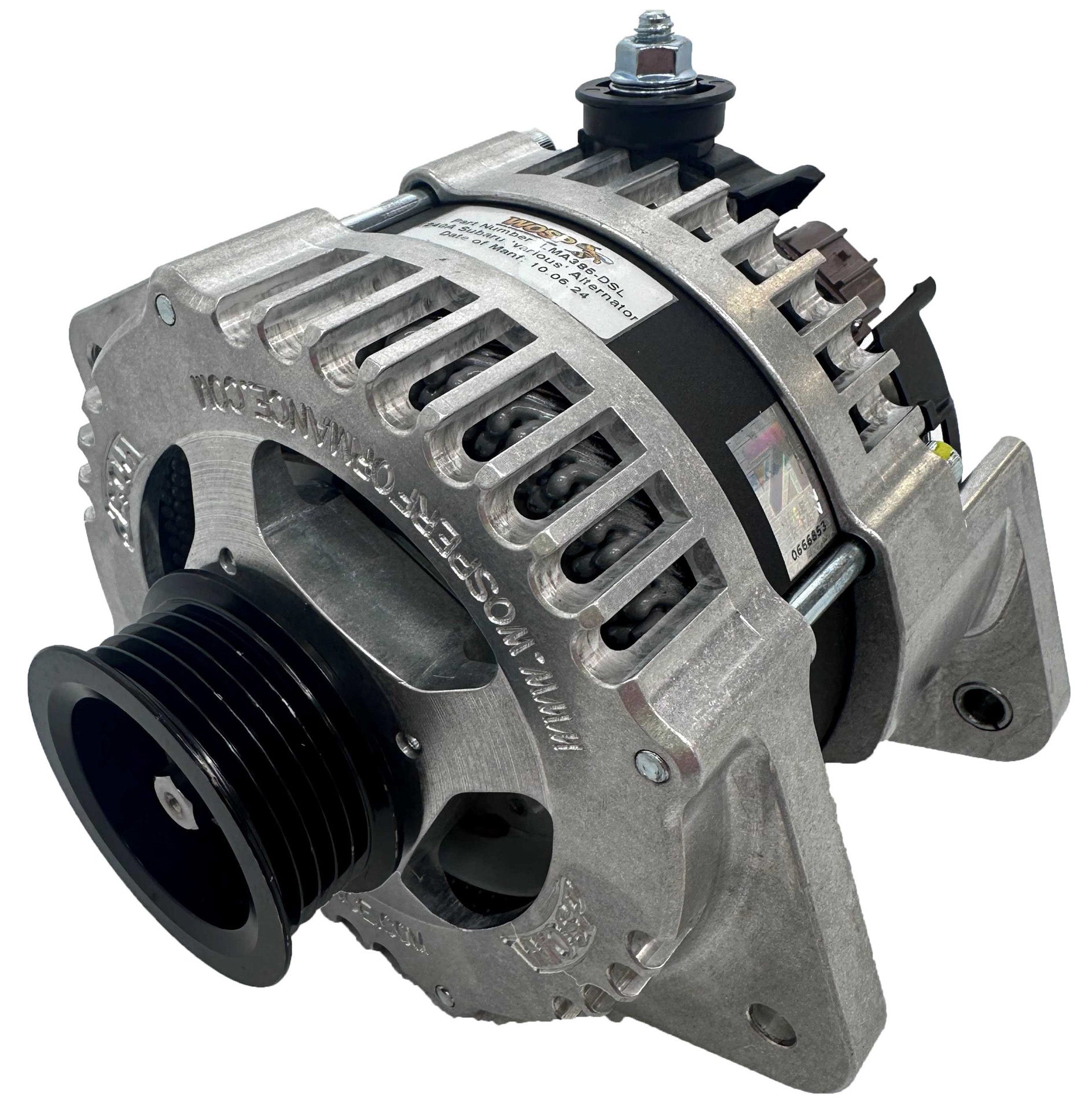 WOSPerformance Subaru Forester / Impreza / Legacy / Outback (EJ) (DSL) 390A Alternator