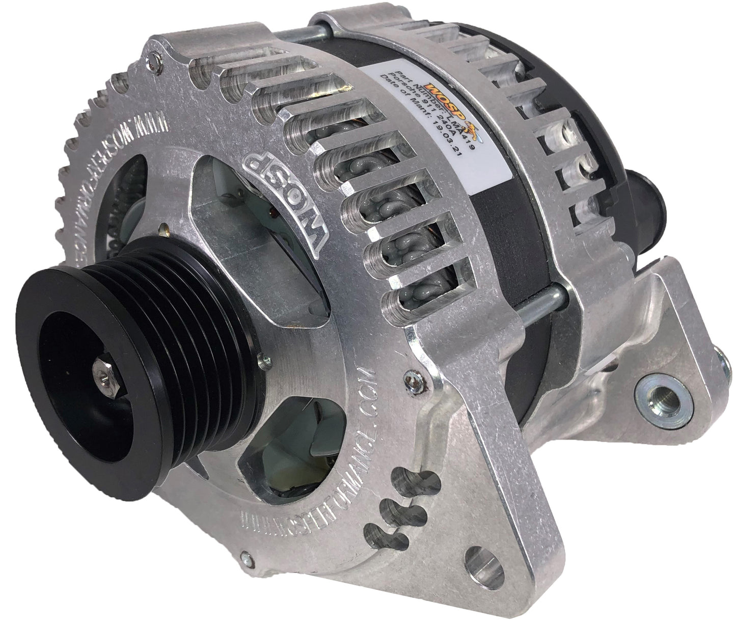 WOSPerformance Porsche 911 / Boxster / Carrera / Cayenne / Cayman 390A Alternator