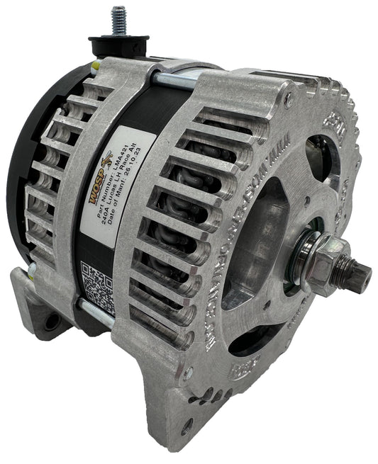 WOSPerformance 390A Lucas type LH Mount Race Alternator