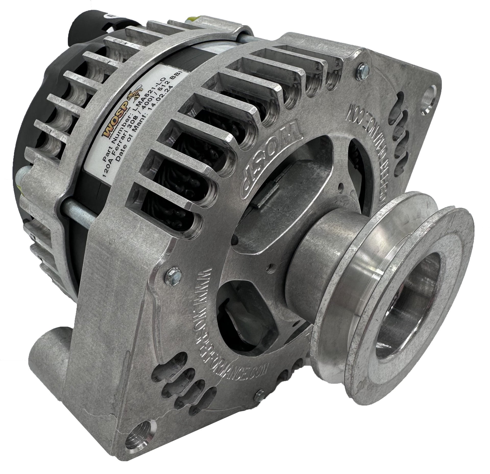 WOSPerformance Ferrari 308 / 400i / 512 BBi 175A Alternator (2-Lug)