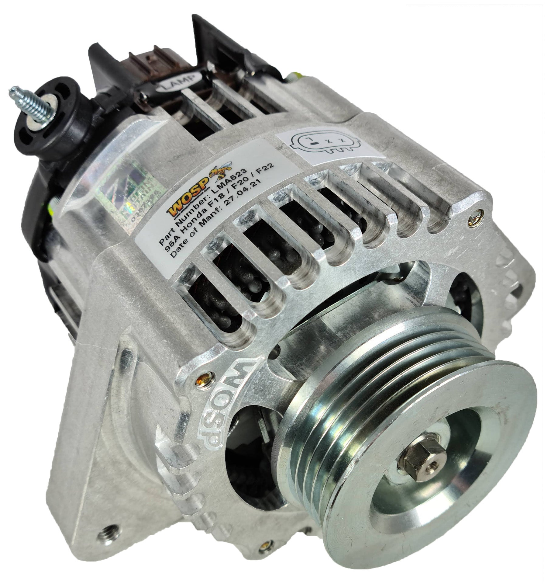 WOSPerformance Honda F18 / F20 / F22 (Rover 618 / 620 / 825) 120A Alternator