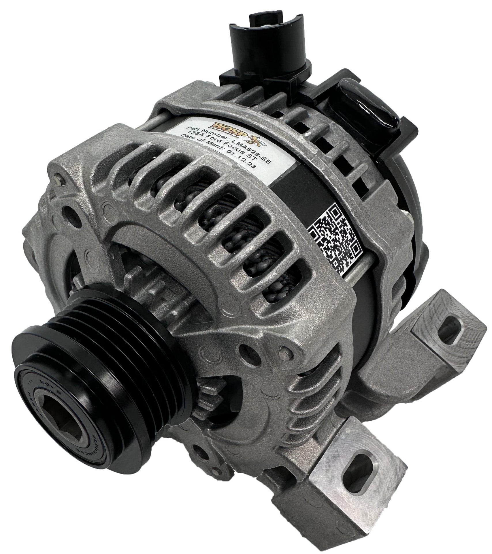 WOSPerformance Ford Focus ST & Volvo C70 / S40 / V50 320A Self Exciting Alternator