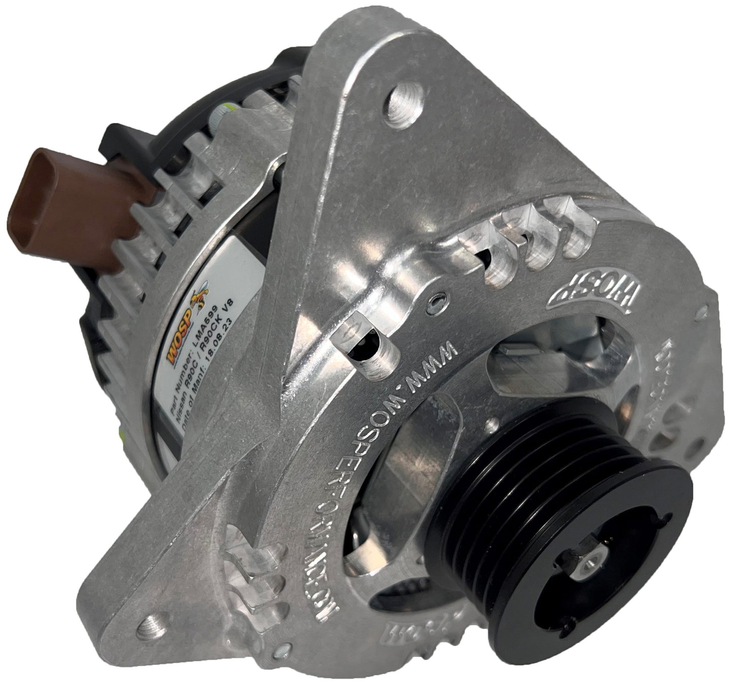 WOSPerformance Nissan R90C / R90CK V8 Group C 320A Alternator