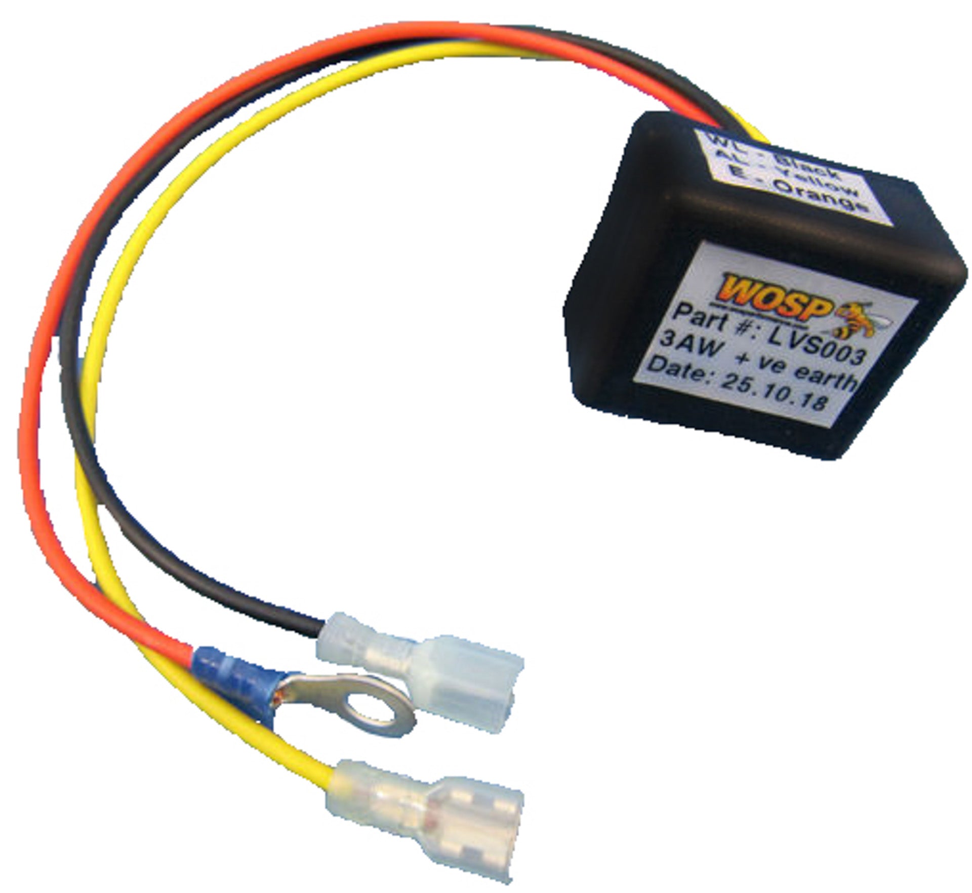 WOSPerformance 3AW warning lamp relay +ve earth