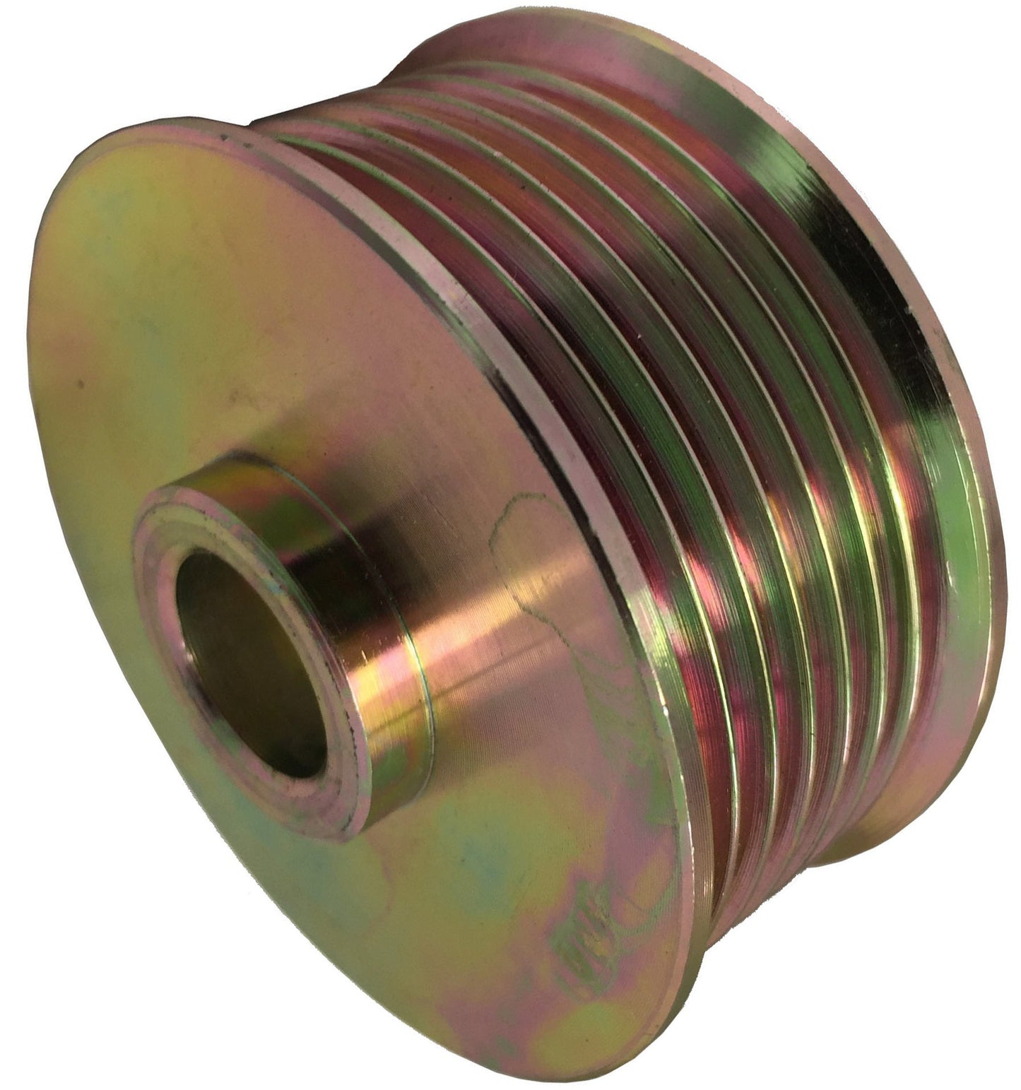 WOSPerformance 66.5mm O.D 7PK Pulley - 17mm Bore