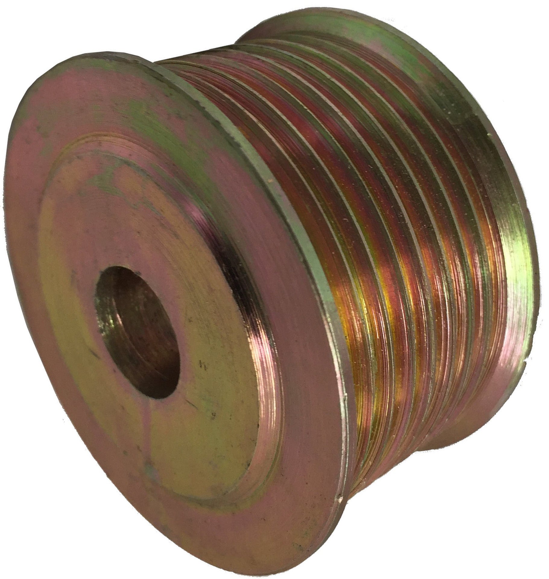 WOSPerformance 60mm O.D 8PK Steel Pulley - 15mm Bore