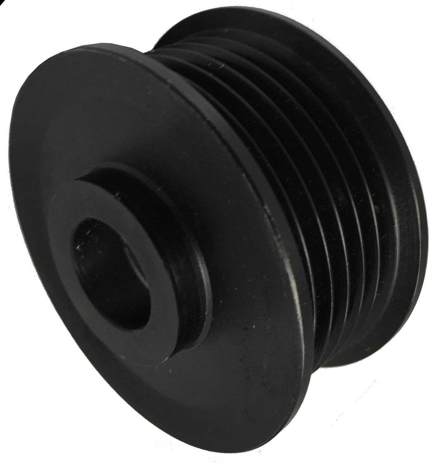 WOSPerformance 55.5mm O.D 6PK Pulley - 17mm Bore