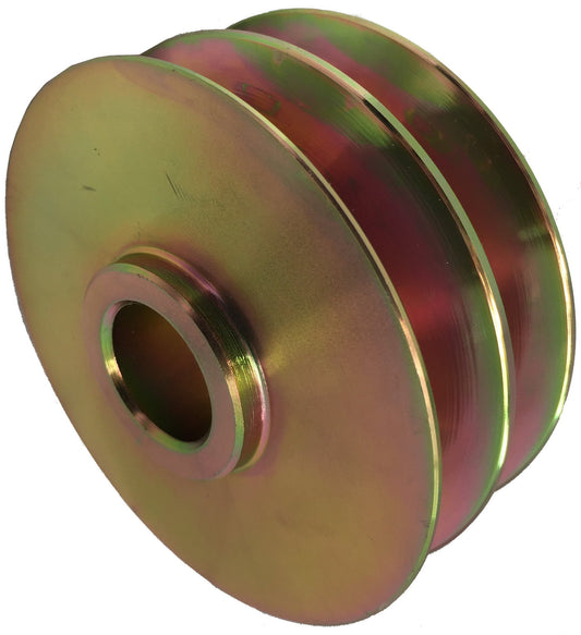 WOSPerformance 89.5mm O.D 13mm Twin V Pulley - 15mm Bore