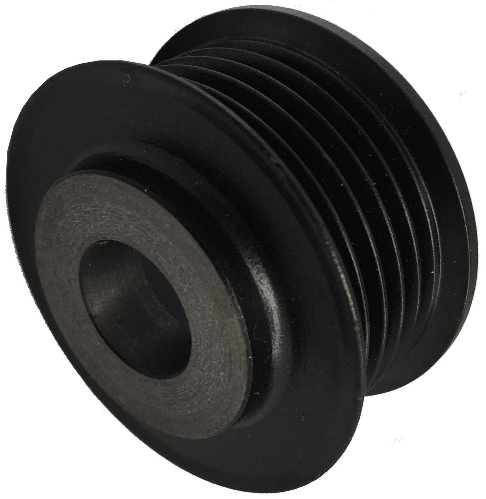 WOSPerformance 48mm O.D 5PK Steel Pulley - 15mm Bore