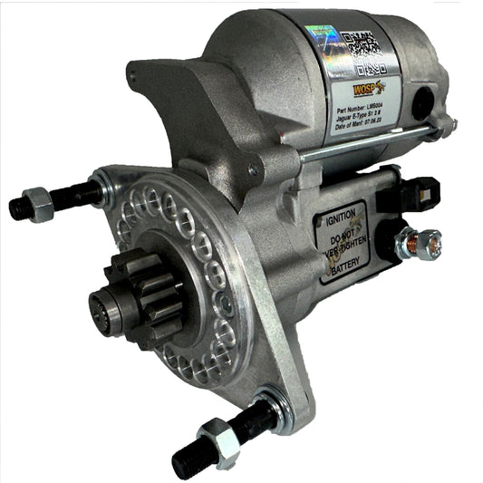 WOSPerformance Jaguar E-Type 2.4 / 2.8 / 3.4 / 3.8 'various' manual transmission high torque starter motor