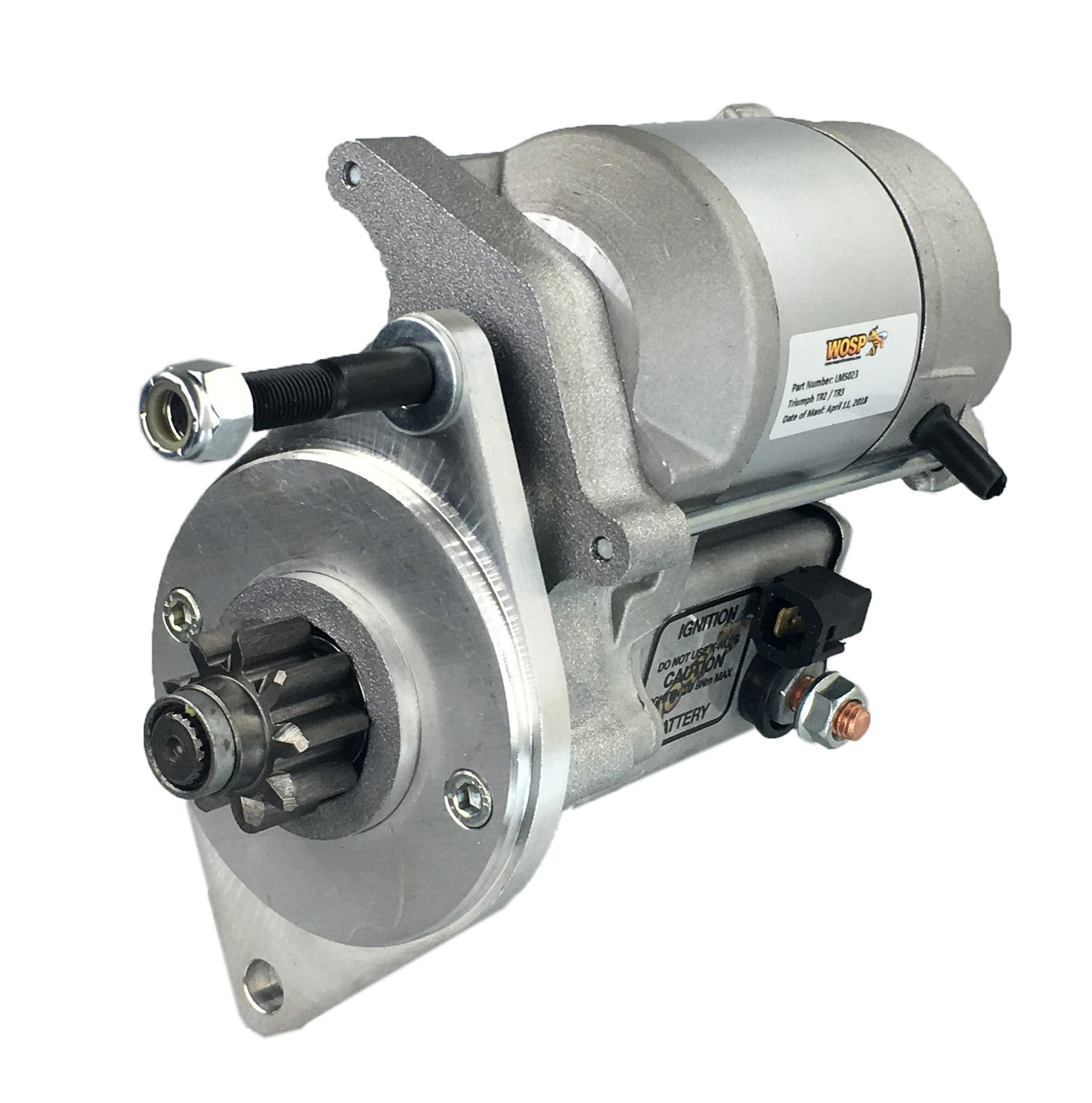 WOSPerformance Triumph TR2 / TR3 (Standard Vanguard engine) high torque starter motor