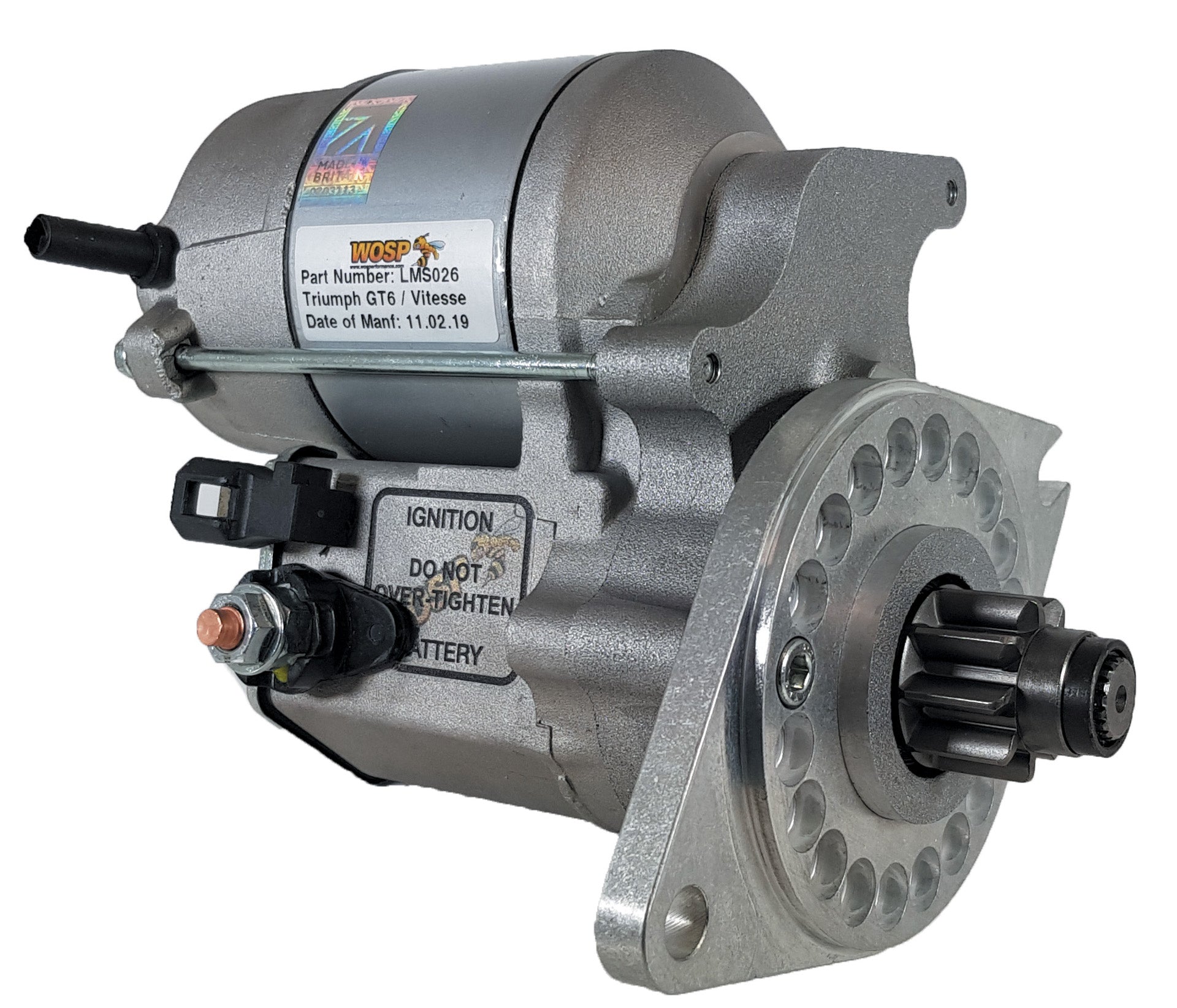 WOSPerformance Triumph 'Various' & Vauxhall VX high torque starter motor