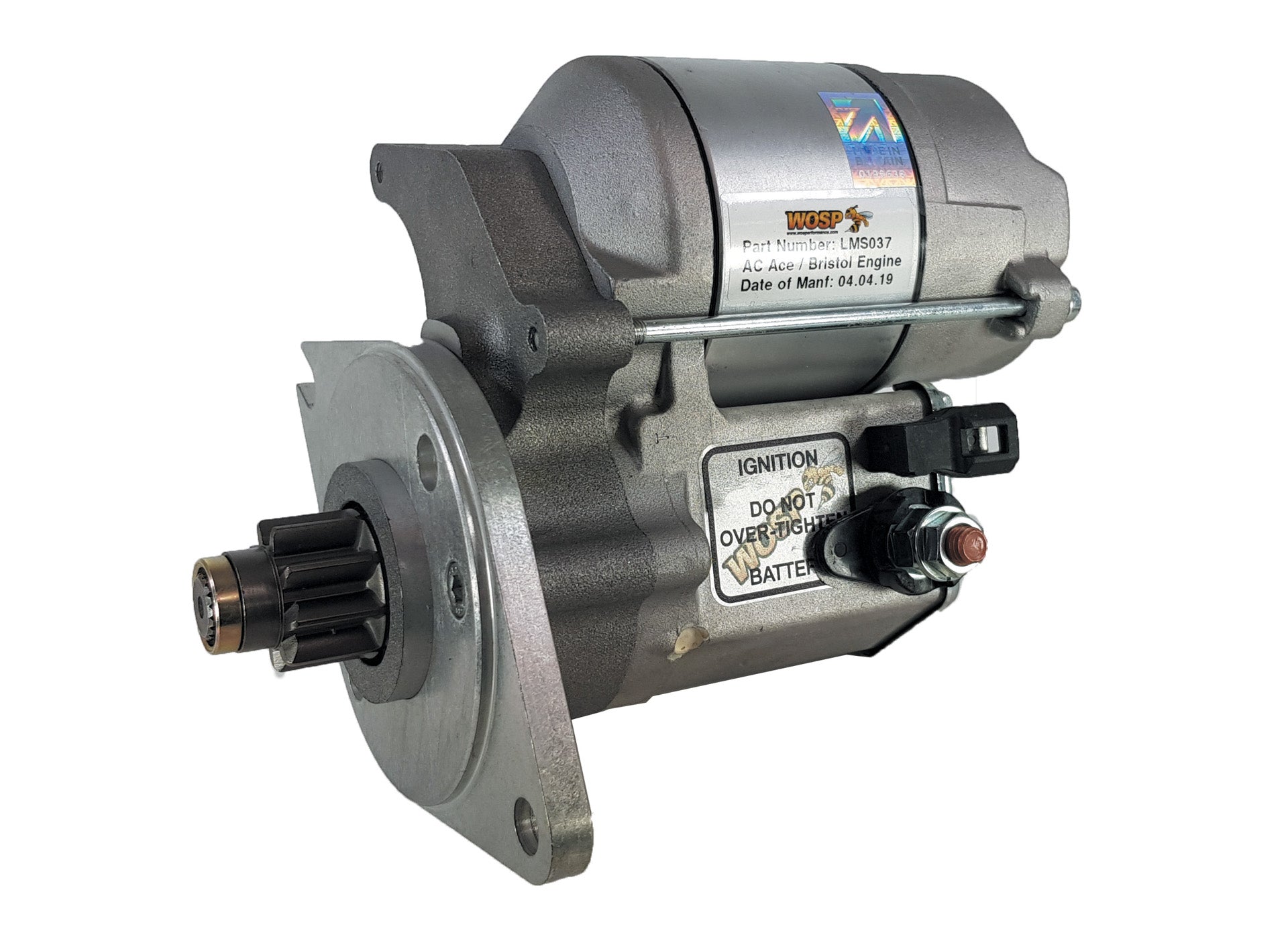 WOSPerformance Bristol 'straight 6' 404 / 405 high torque starter motor