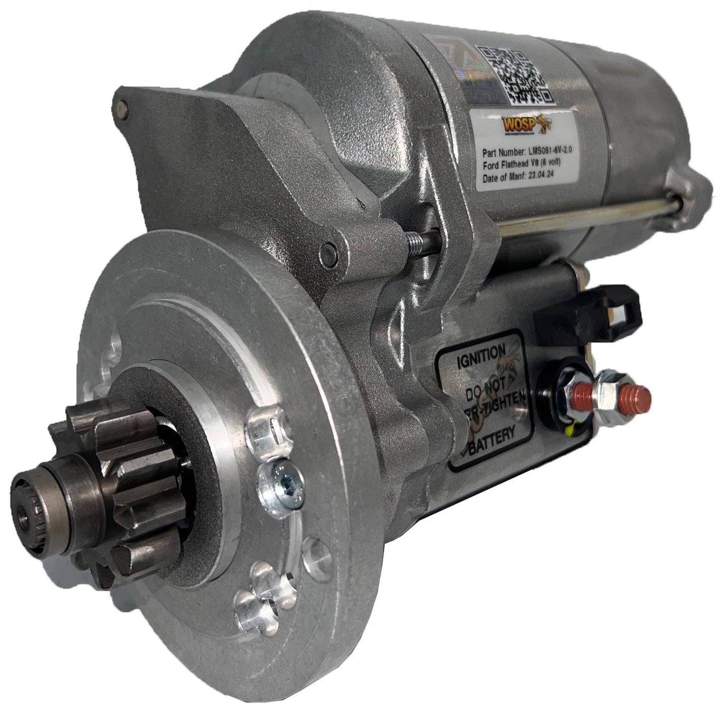 WOSPerformance Ford Flathead V8 high torque starter motor (6 Volt)