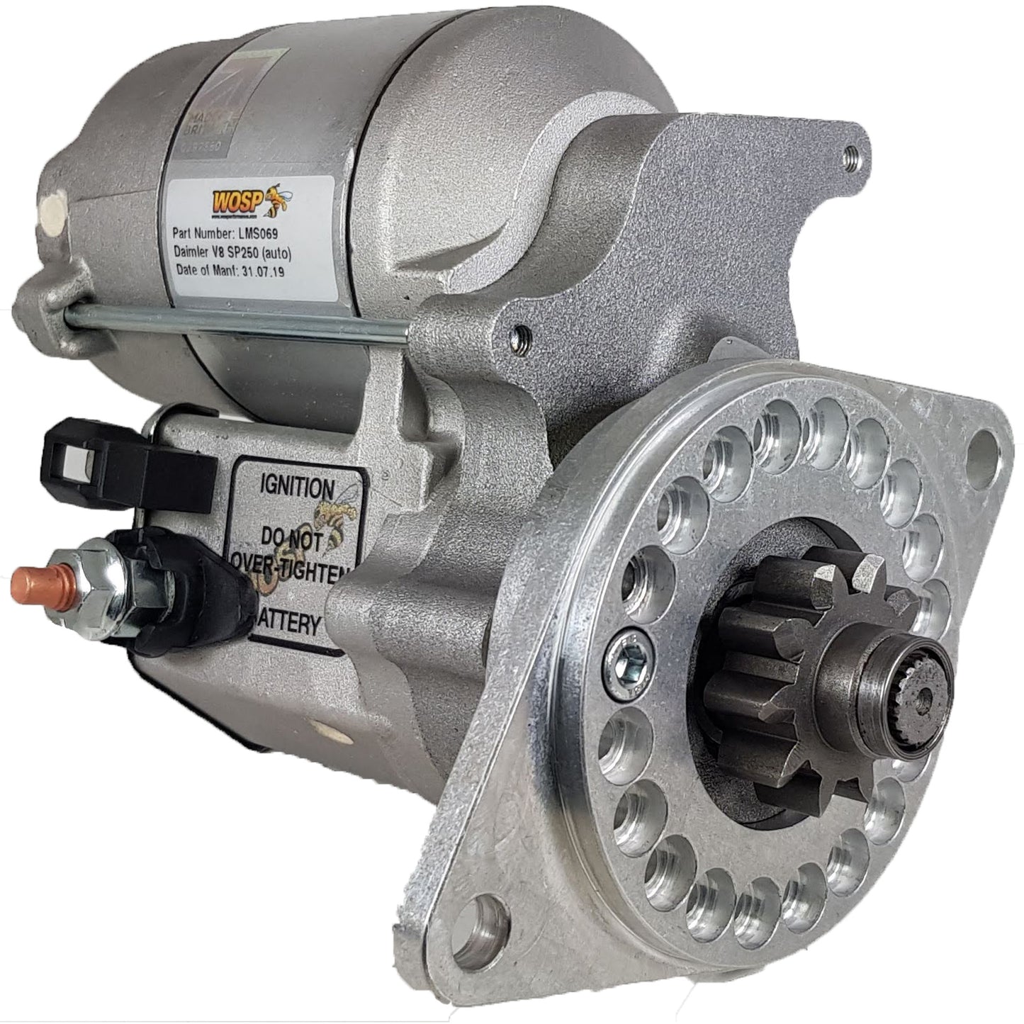 WOSPerformance Austin / Daimler 'various' (10 tooth) high torque starter motor