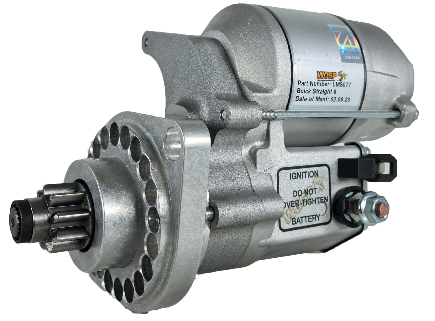 WOSPerformance Buick Straight 8 high torque starter motor