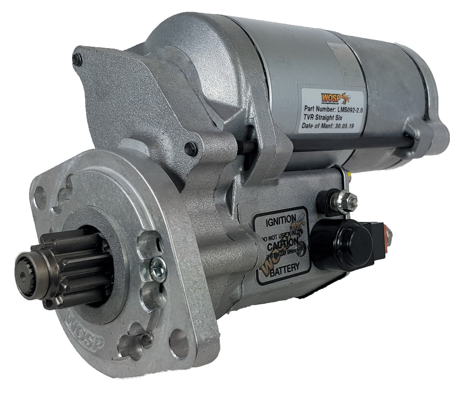 WOSPerformance TVR Speed Six high torque starter motor