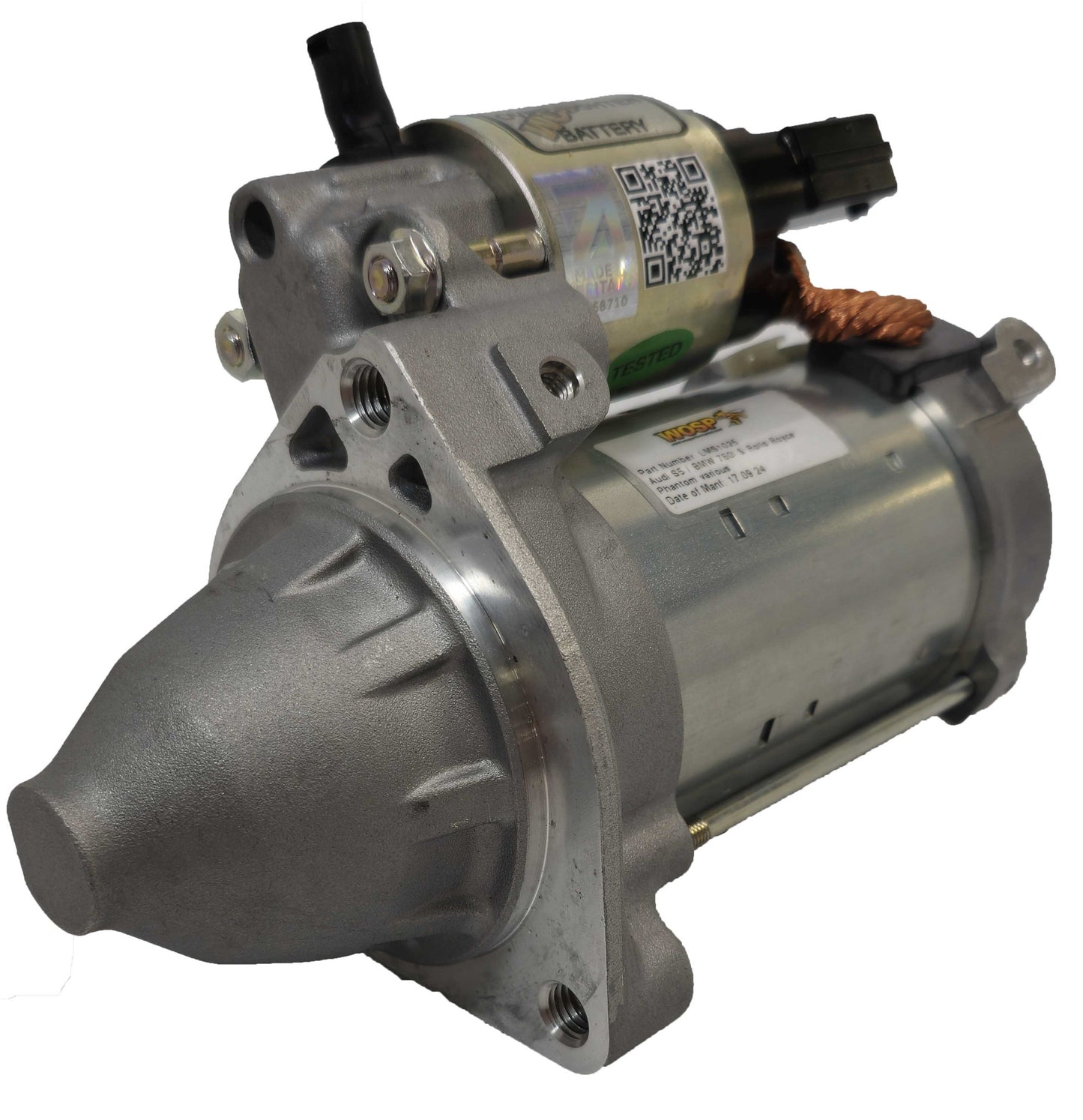 WOSPerformance Audi S5 / BMW 760I & Rolls Royce Phantom various high performance starter motor