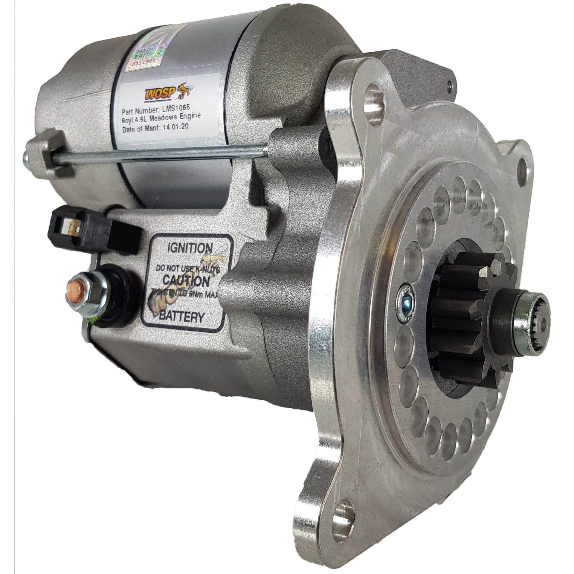 WOSPerformance Lagonda (6cyl 4.5L Meadows) high torque starter motor