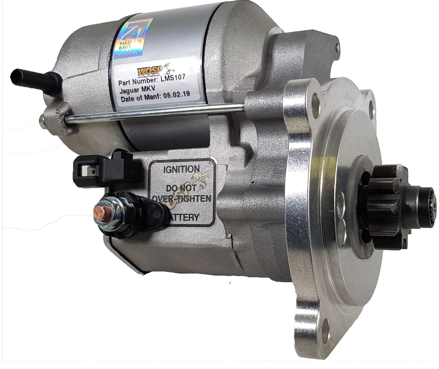 WOSPerformance Jaguar MK5 & MK7 3.4 high torque starter motor