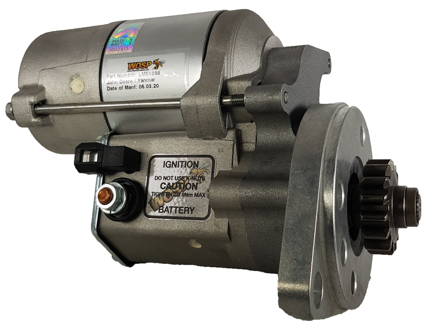 WOSPerformance John Deere / Yanmar / Thermo King various super-duty starter motor