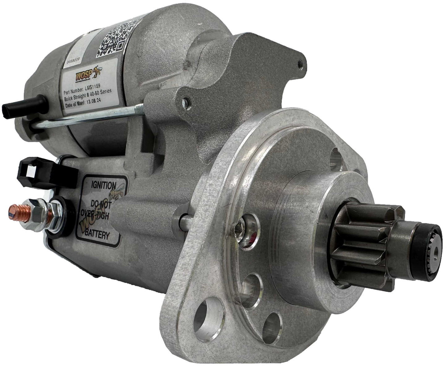 WOSPerformance Buick Straight 8 40-50 Series high torque starter motor