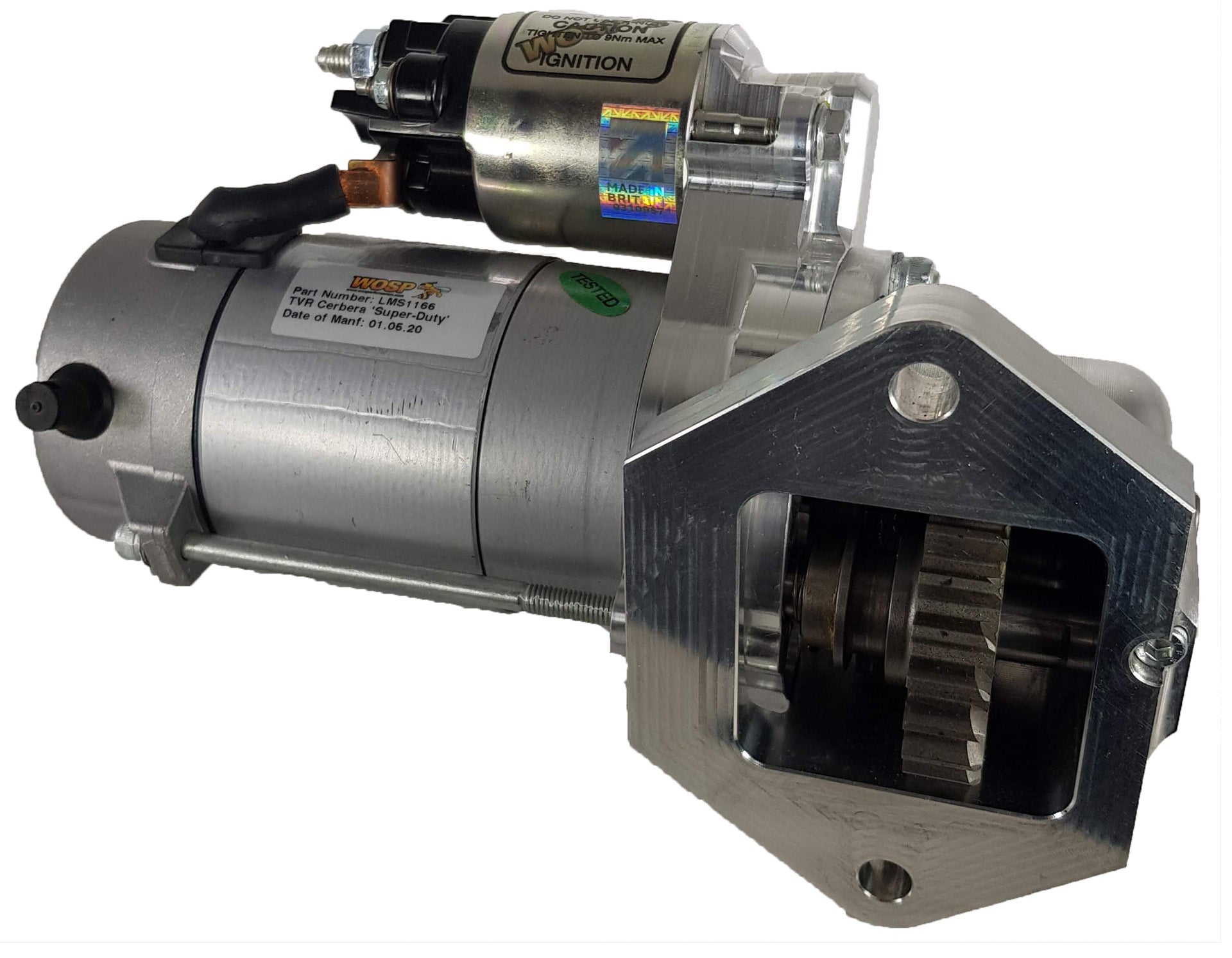 WOSPerformance TVR Cerbera super-duty high performance denso starter motor