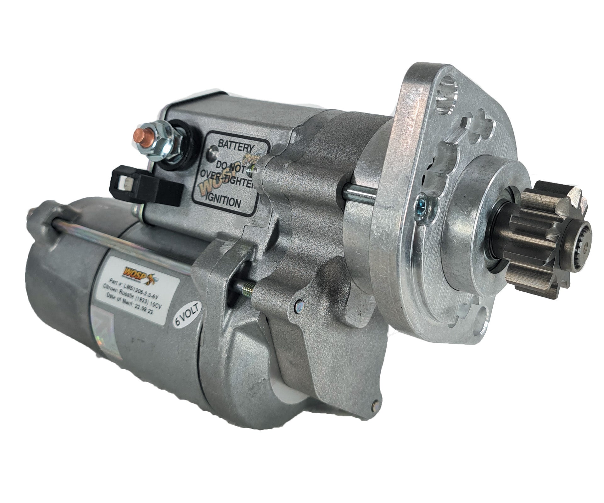 WOSPerformance Citroen Rosalie (10 CV) high torque starter motor