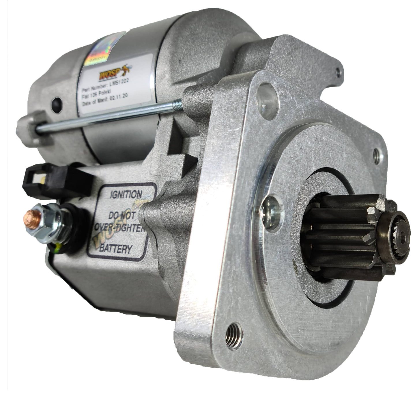 WOSPerformance Fiat 125 / Polski Fiat / FSO 125P high torque starter motor