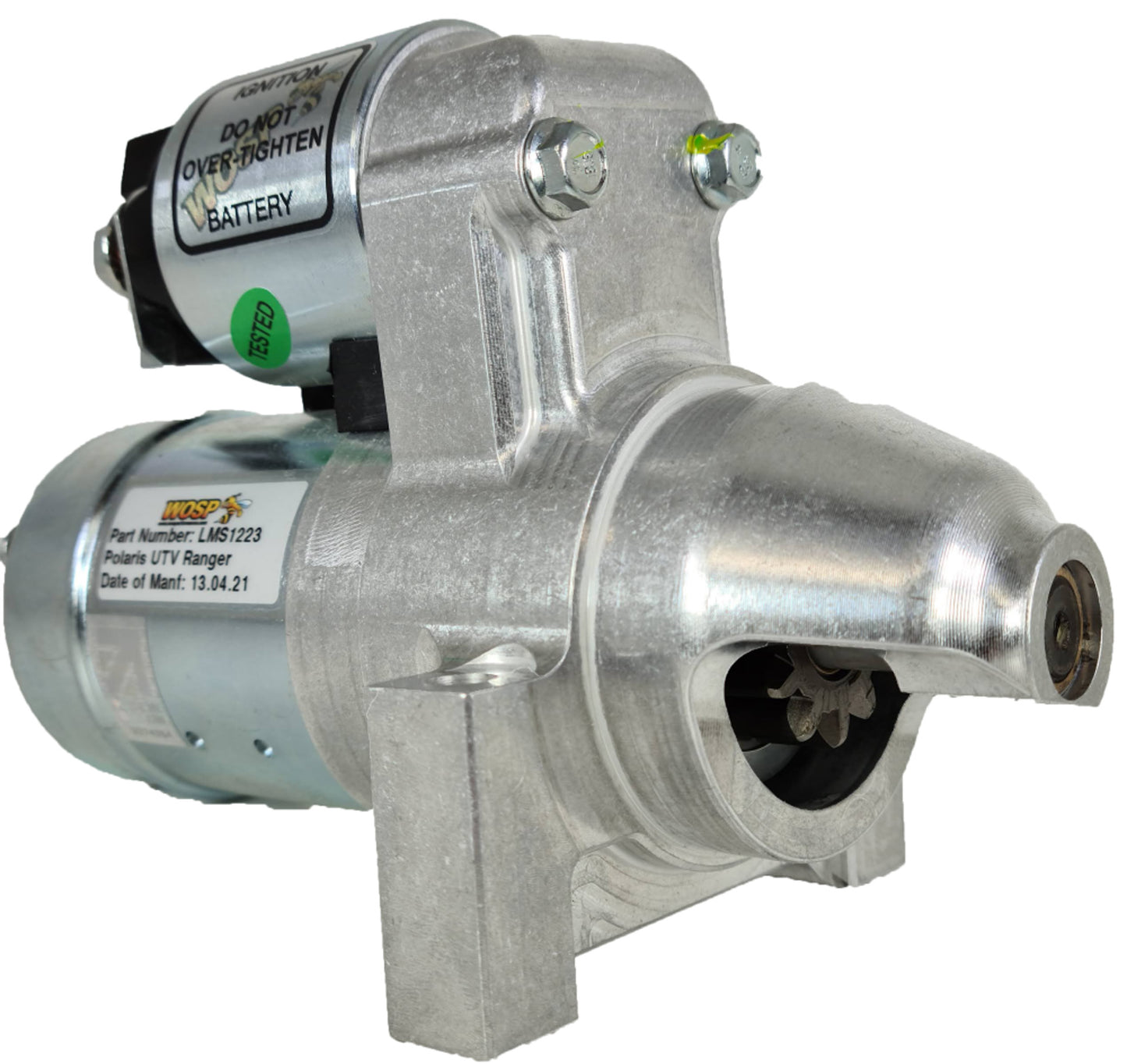 WOSPerformance Polaris UTV / Wisconsin Robin slimline starter motor