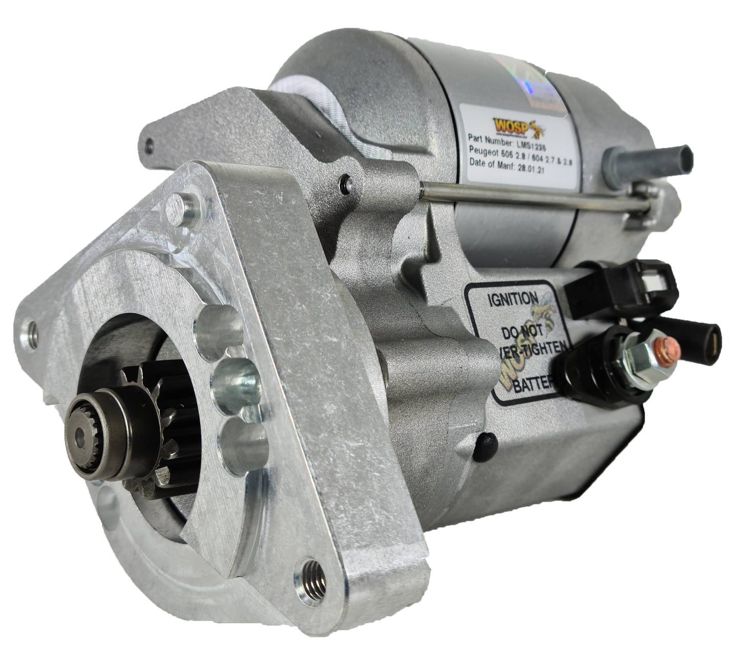 WOSPerformance Peugeot 505 2.8 / 604 2.7 & 2.8 high torque starter motor