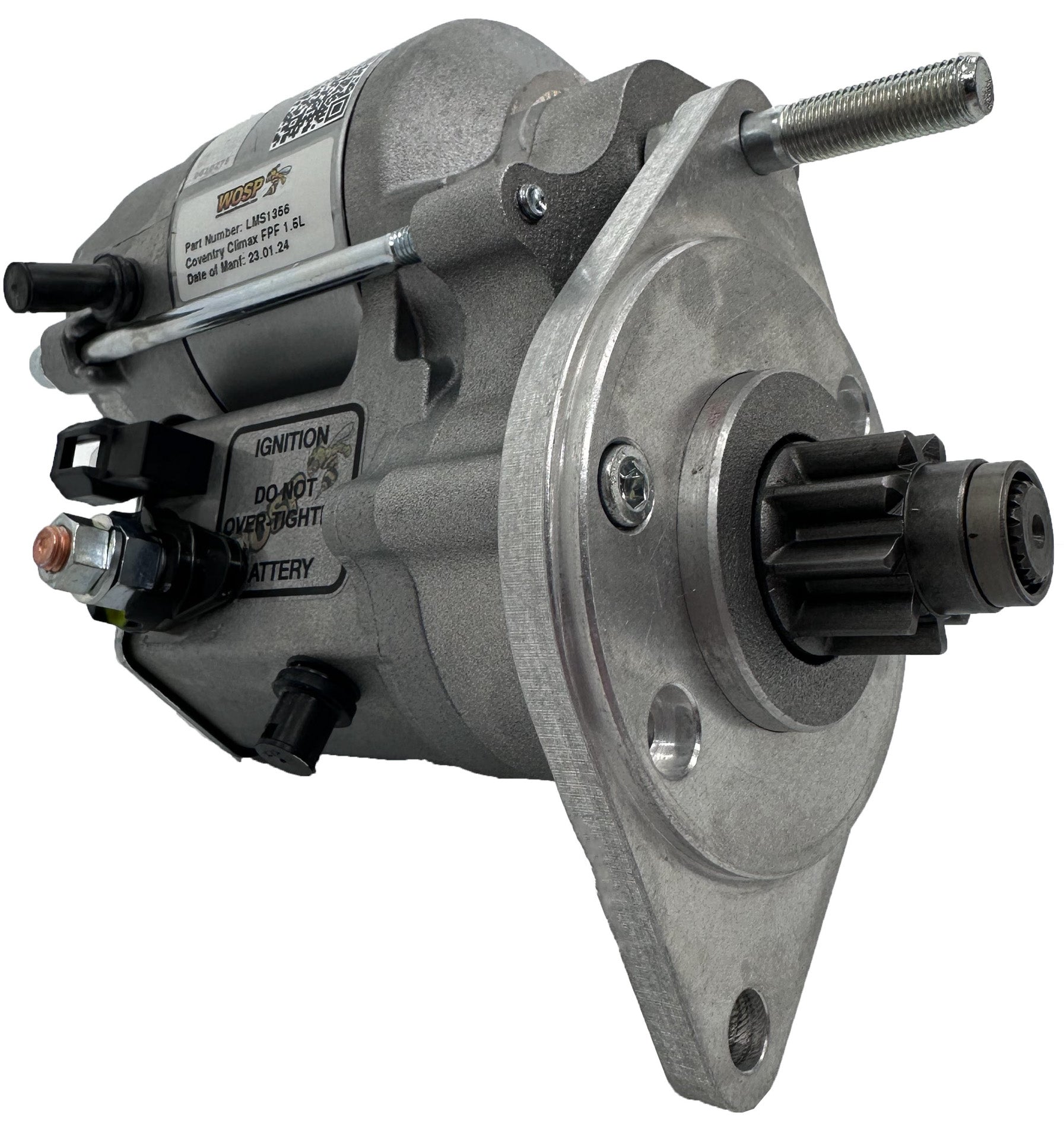 WOSPerformance Coventry Climax FPF 1.5L (113 tooth flywheel) high torque starter motor