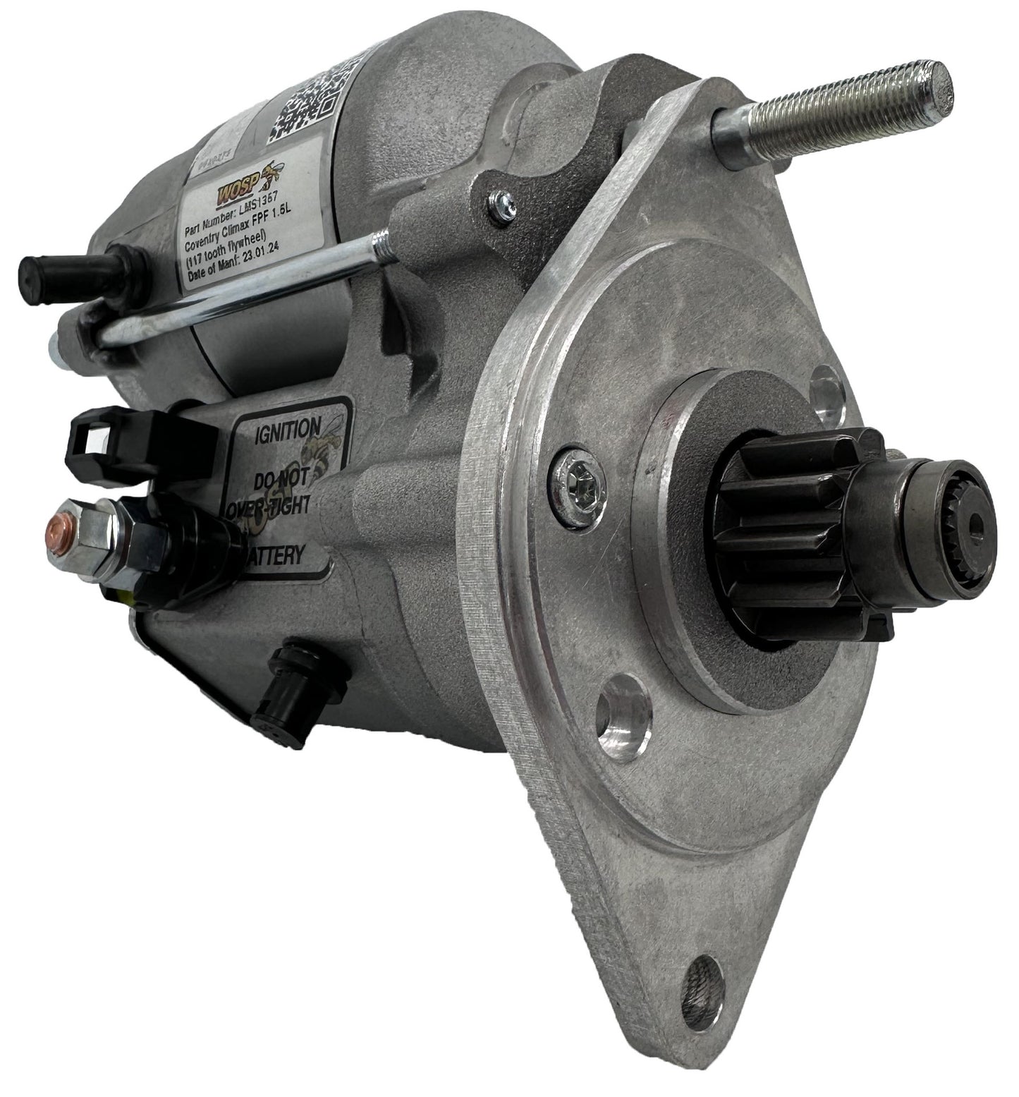 WOSPerformance Coventry Climax FPF 1.5L (117 tooth flywheel) high torque starter motor