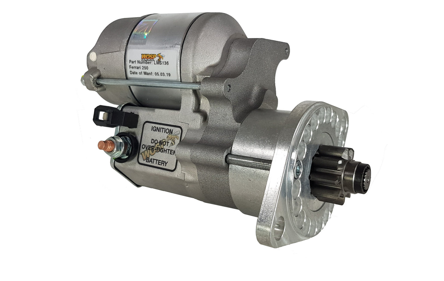 WOSPerformance Ferrari 250 high torque starter motor