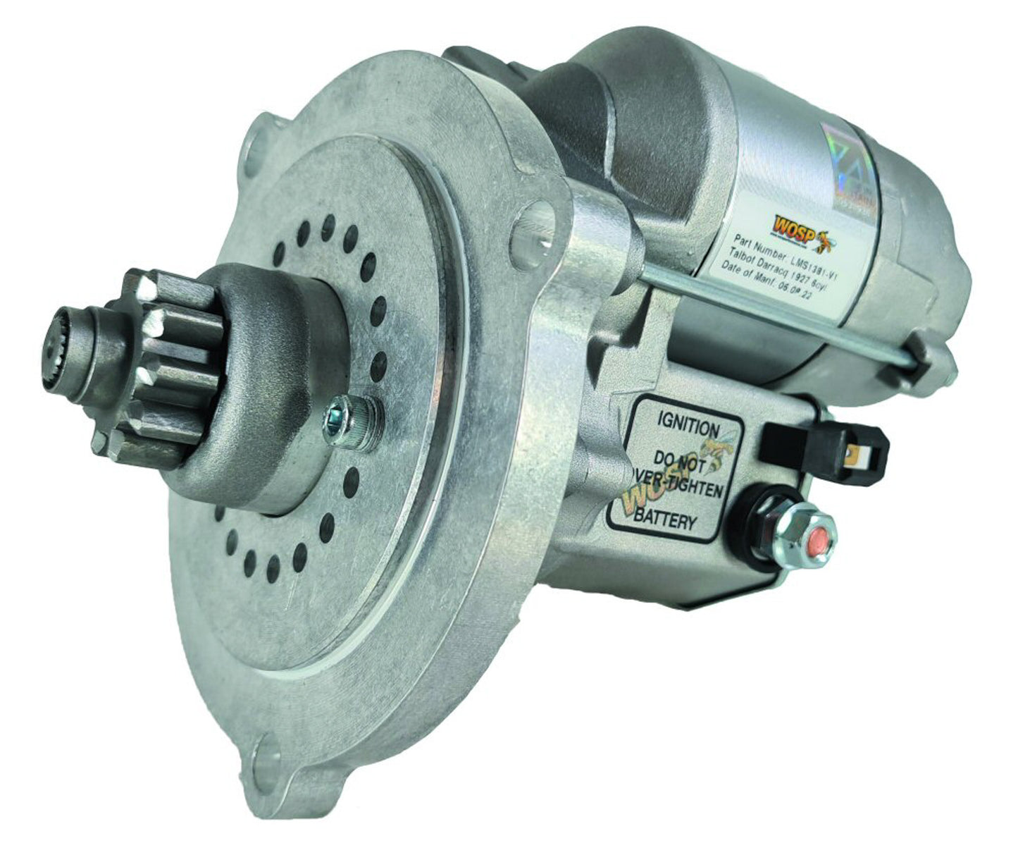 WOSPerformance Talbot Darracq high torque starter motor