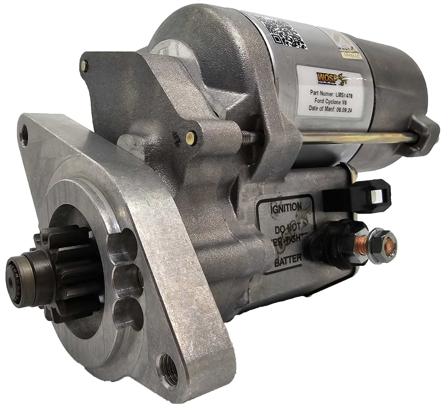 WOSPerformance Ford Cyclone V6 / Ford Mustang / F-150 & Transit 150 super-duty starter motor