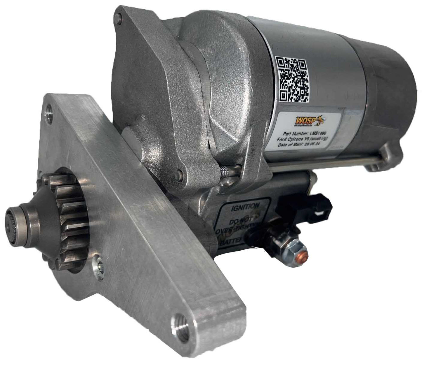 WOSPerformance Ford Cyclone V6 (Small ring gear) super-duty starter motor