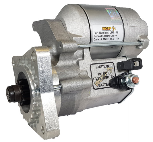 WOSPerformance Renault Alpine A110 / R4 / R5 / R7 / R12 / R15 / R16 / R17 high torque starter motor