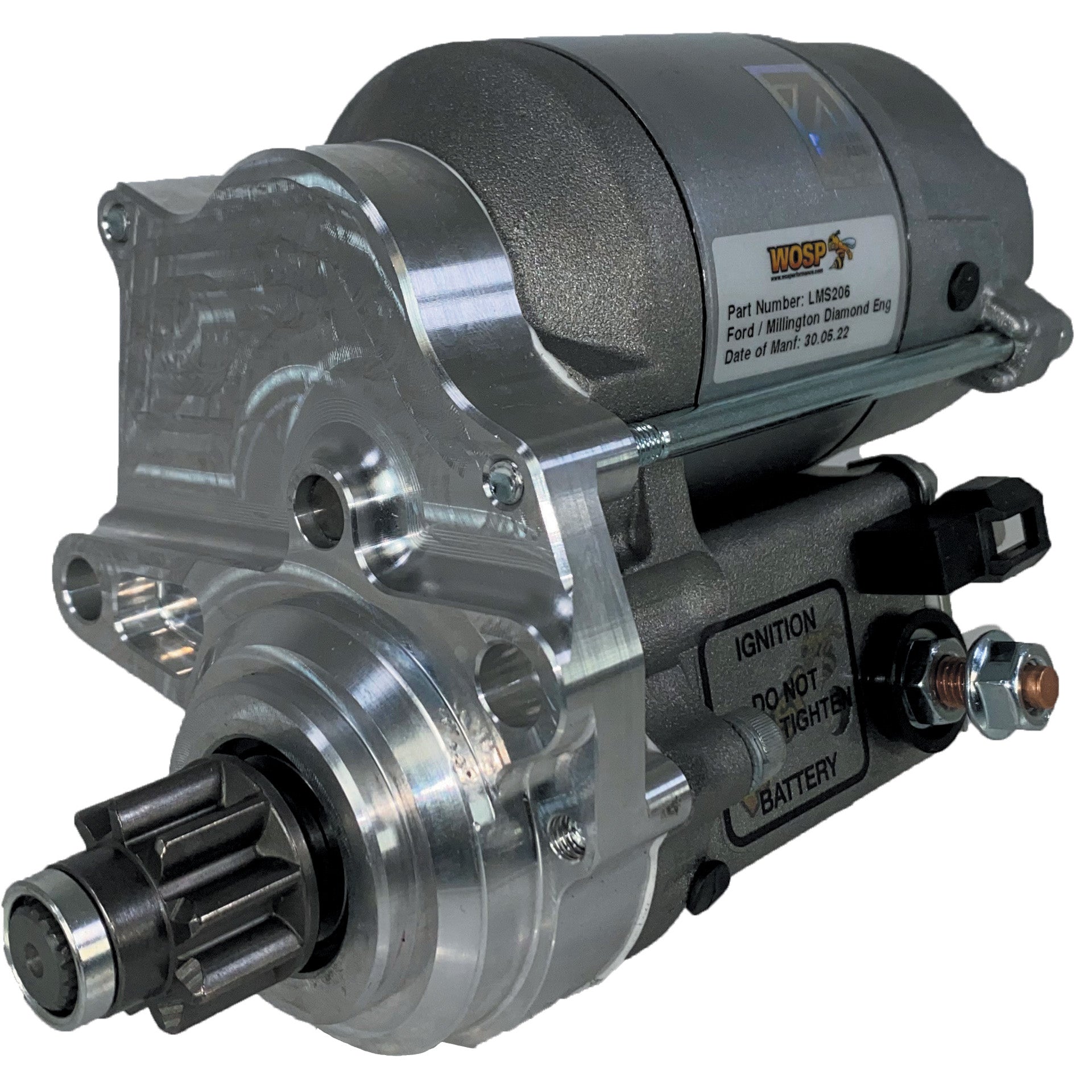 WOSPerformance Millington Diamond engine high torque starter motor