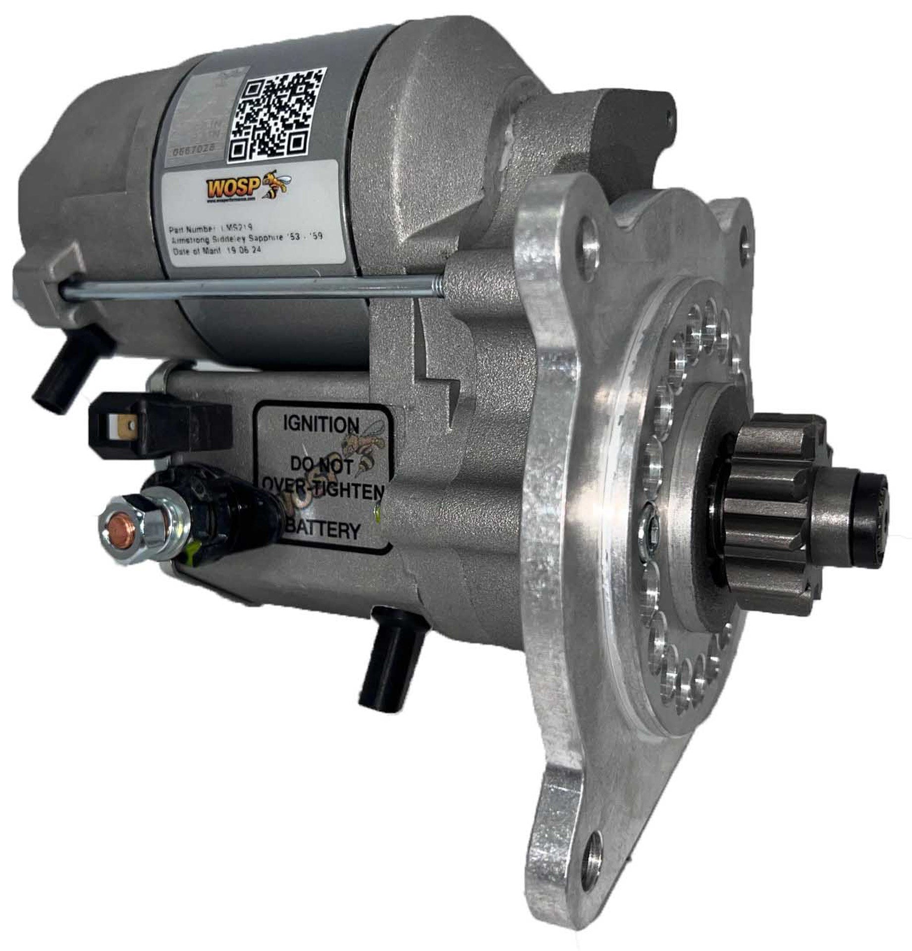 WOSPerformance Humber / Lea Francis / Morris 'various' high torque starter motor